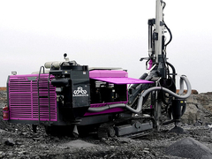 장비를 꿰뚫는 통합된 자동 DTH 드릴 기계 엔진 194 KW 수력 채광