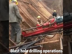 휴대용 Pneumatic DTH 드릴링 리그