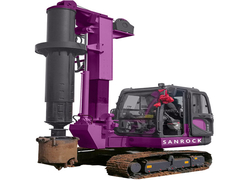 작은 회전식 시추기