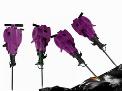 YN27C 가솔린 바위 뚫기 기계 내부 연소 바위 뚫기 미니 잭 망치