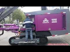 광산 구멍 뚫기 리그 기계 휴대용 DTH 뚫기 리그 수압 뚫기 리그