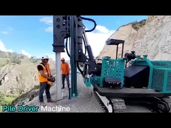 덤불 운전 기계 360도 수압 구멍 태양 덤불 기계 땅 덤불 운전기