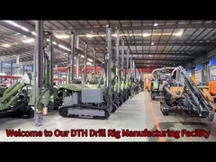 광산 뚫기 부착 장비 크롤러 DTH 부착 기계 수압 부착 기구
