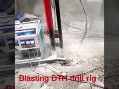 수평 보어홀 드릴링 머신 광산 장비 공압 드릴링 리그