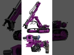 수압 굴착장 30m 돌 폭발 DTH 굴착기 크롤러 굴착장