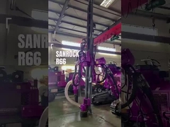 유압 드릴링 리그 경암 시추공 드릴 리그 크롤러 드릴링 머신