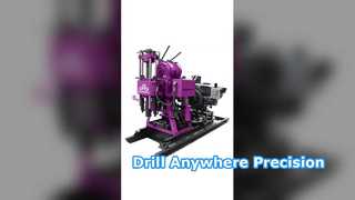 암석 코어 드릴링 조작 다이아몬드 샘플링 탐사 드릴링 머신 소형 코어 드릴링 조작