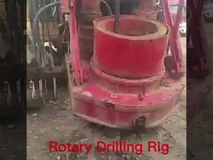 회전하는 드릴링 리그 건축기계 자동적인 유압 크롤러 회전하는 드릴링 리그