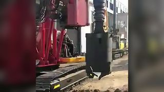 회전하는 드릴링 장비 파이프라인 설치 시추공 드릴링 장비 회전 버킷 드릴링 머신