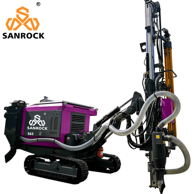 품질  Hydraulic Rotary Borehole Integrated Drilling Equipment Mining Crawler DTH Drilling Rig 공장