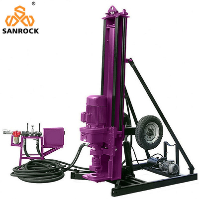 품질  Hydraulic Borehole Deep Rock Drilling Rig Portable Pneumatic Mining Drilling Rig Machine 공장