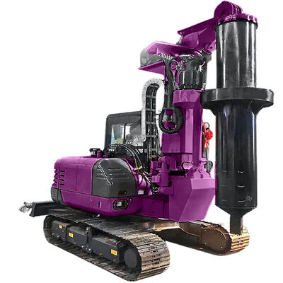 로터리 파일 헐링 리그 기계 건설 기초 건설 장비 크롤러 헐링 리그