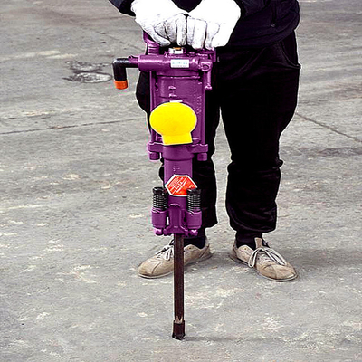 YT24 Pneumatic Rock Drilling Machine 광산 공기 다리 잭 망치 휴대용 바위 드릴