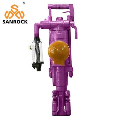 에어 레그 바위 드릴 YT27 Pneumatic Jack Hammer 광산 휴대용 바위 드릴링 기계
