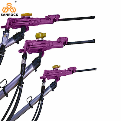 80mm 실린더 지름 YT27 공기 다리 잭 망치 소화 바위 굴착기 석탄 광산