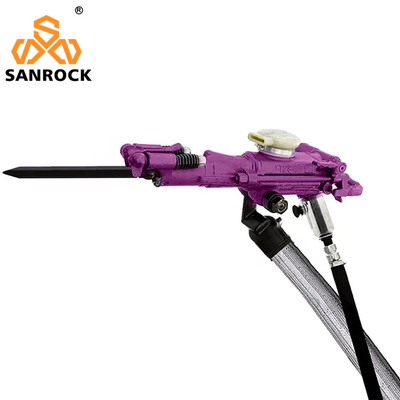 휴대용 바위 드릴 YT28 Pneumatic Jack Hammer 광산 공기 다리 바위 드릴 머신
