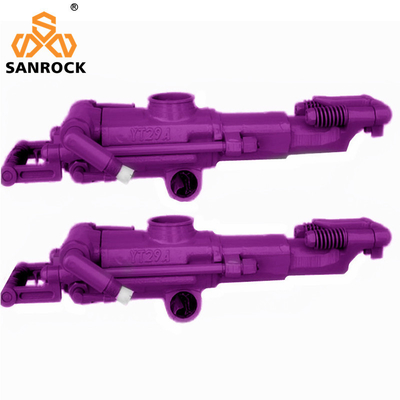 YT29A Pneumatic Rock Drill 장비 광산 잭 망치 휴대용 바위 드릴 기계