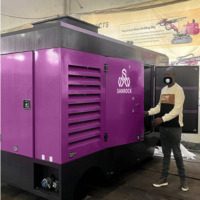 17bar 압력 239kw 모터 파워 가솔린 공기 압축기 기계 중량 용량 응용 프로그램