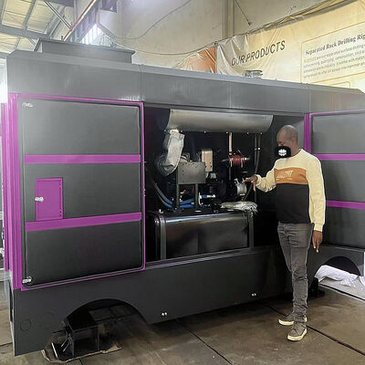 커민스 엔진 나사 공기 압축기 물 우물 굴착 공기 압축기 휴대용 공기 압축기 제조업체