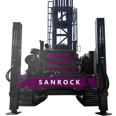 700m 깊은 물 우물 뚫기 기기 수압 우물 뚫기 기기 휴대용 커민스 엔진