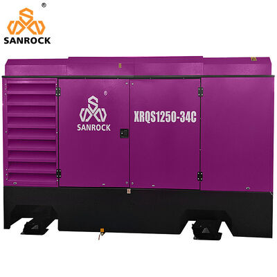 커민스 엔진 나사 공기 압축기 물 우물 굴착 공기 압축기 휴대용 공기 압축기 제조업체