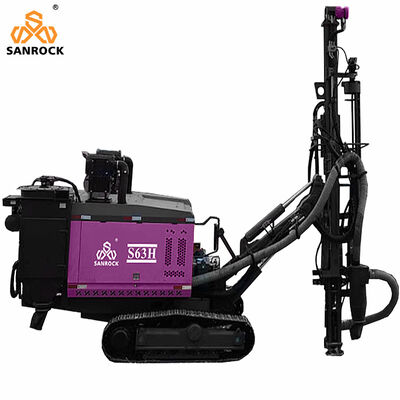 광산암 폭발 구멍 파리 리그 전력 194kw 크롤러 DTH 파리 기계 수압 파리 리그