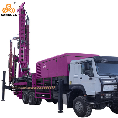 수압 물 우물 뚫기 기기 리프팅 힘 22T/25T/47T/57T 트럭에 장착 된 RC 뚫기 기기