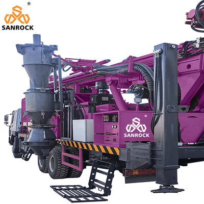수압 물 우물 뚫기 기기 리프팅 힘 22T/25T/47T/57T 트럭에 장착 된 RC 뚫기 기기
