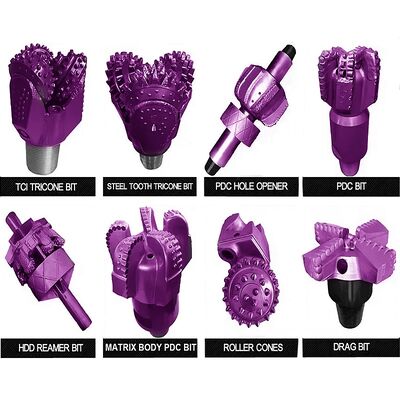 고망간강 PDC 드릴 비트 유전 시추 비트 사각 테이퍼 API PDC 드릴 비트