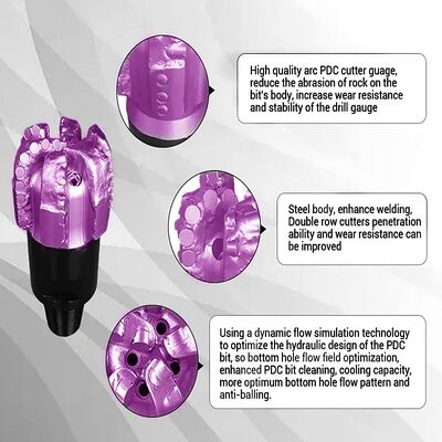 제조업체 PDC 고성능 광업 뚫기 빗 다이아몬드 PDC 뚫기 빗