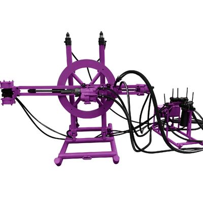 휴대용 드릴링 리그 깊이35m 수평 방향 드릴링 머신 터널 수압 드릴링 리그