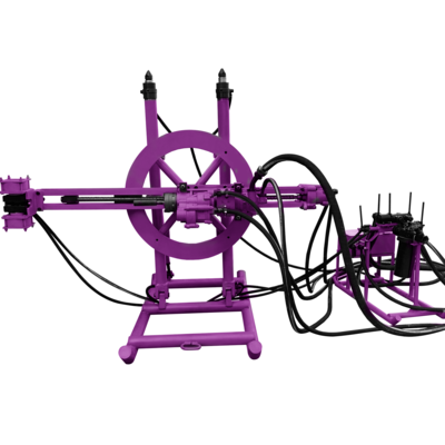 지하 DTH 굴착 기계 360도 폭발 구멍 굴착 장비 작은 굴착 기구