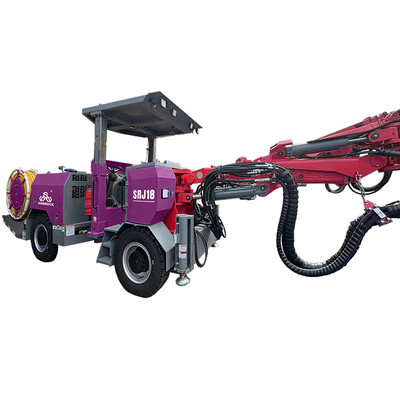 Underground Tunnel Drill Rig Rotation Speed 215rpm Mining Equipment Hydraulic Jumbo Drilling Rig Machine