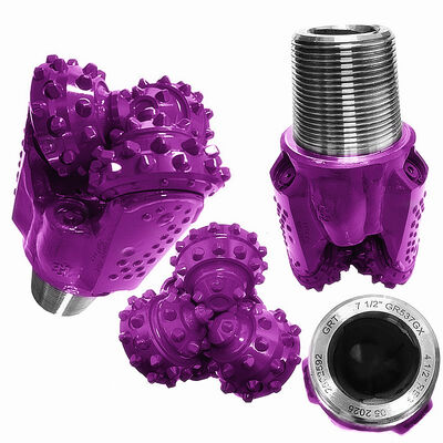 API Standard Roller Cone Drilling Bit Hard Rock Borehole  Inserted Tooth Tricone Drill Bit
