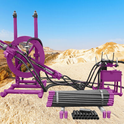 Pneumatic Drilling Machine Directional Angled Drilling Tunnel Construction Works DTH Drill Rig