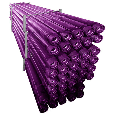 RC Drilling Rod Thickness 6.5mm 8.5mm High Strength Remet Thread Reverse Circulation Drilling Pipe