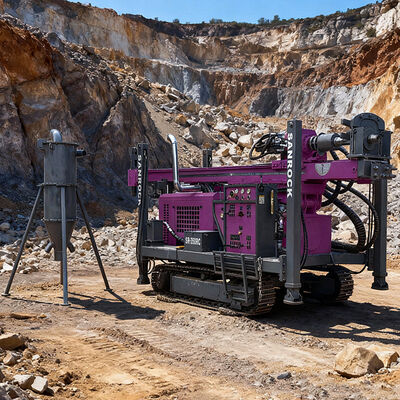 크롤러 굴착기 힘 129KW 역순환 RC 굴착기 지질 핵 굴착기