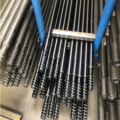 스레드형 드릴 파이프 R22 R25 R28 R32 R38 T38 T45 T51 착용 저항성 바위 드릴 확장 스탠드