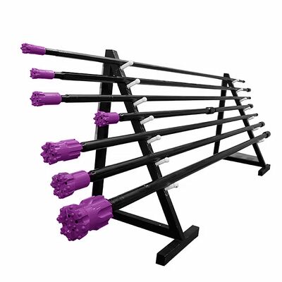 나사산 연장 드릴 파이프 채광 채석 터널링 발파 초경 드릴 로드