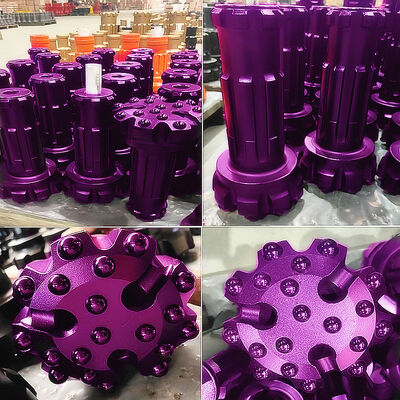 높은 침투율 DTH 망치 비트 광산 버튼 비트 착용 저항 DTH 드릴 비트