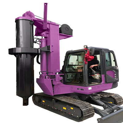 로터리 파일 헐링 리그 기계 건설 기초 건설 장비 크롤러 헐링 리그