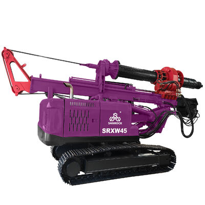 로터리 드릴링 리그 로터리 속도 17-45r/min 기초 건설 기계 휴대용 로터리 드릴 머신