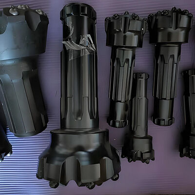 광산 DTH 굴착 비트 열처리 프로세스 단단한 바위 굴착 도구 DTH 망치 및 비트