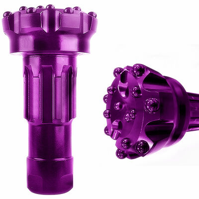 DTH 망치 뚫기 비트 단단한 암석 형성 뚫기 도구 착용 저항 DTH 버튼 비트