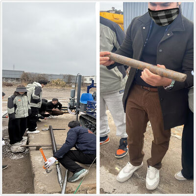 유압 코어 드릴링 장비 휴대용 다이아몬드 드릴링 장비 금 채굴 코어 드릴링 기계