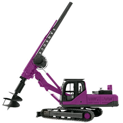 크롤러 로터리 굴착 기기 공학 건설 기초 수압 굴착 기기