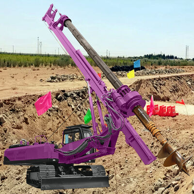 회전식 항타기 건설 인프라 건설 기계 모바일 회전식 굴착기