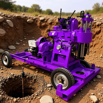 Core Drilling Rig Machine 100m 200m Hydraulic Exploration Drilling Equipment Mining Core Drilling Rig