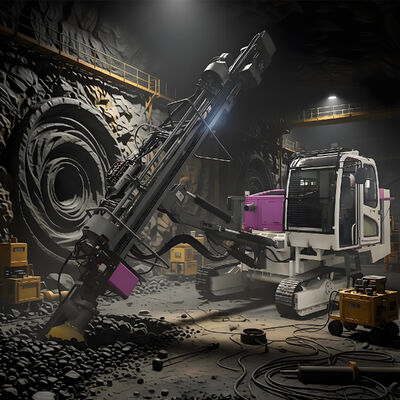 DTH Drilling Rig High Frequency Penetration Borehole Drilling Rig Surface Mining Drilling Equipment
