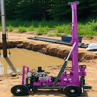 Gold Copper Mining Core Drill Rig Portable Drilling Machine Full Hydraulic Core Drilling Rig For Sale
